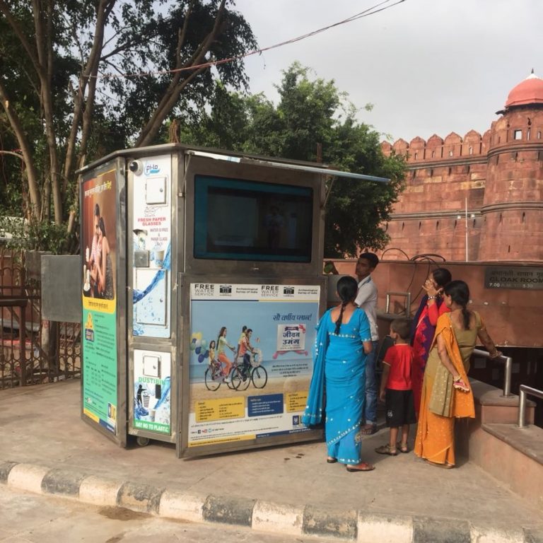 Free-Water-service at Red Fort Delhi