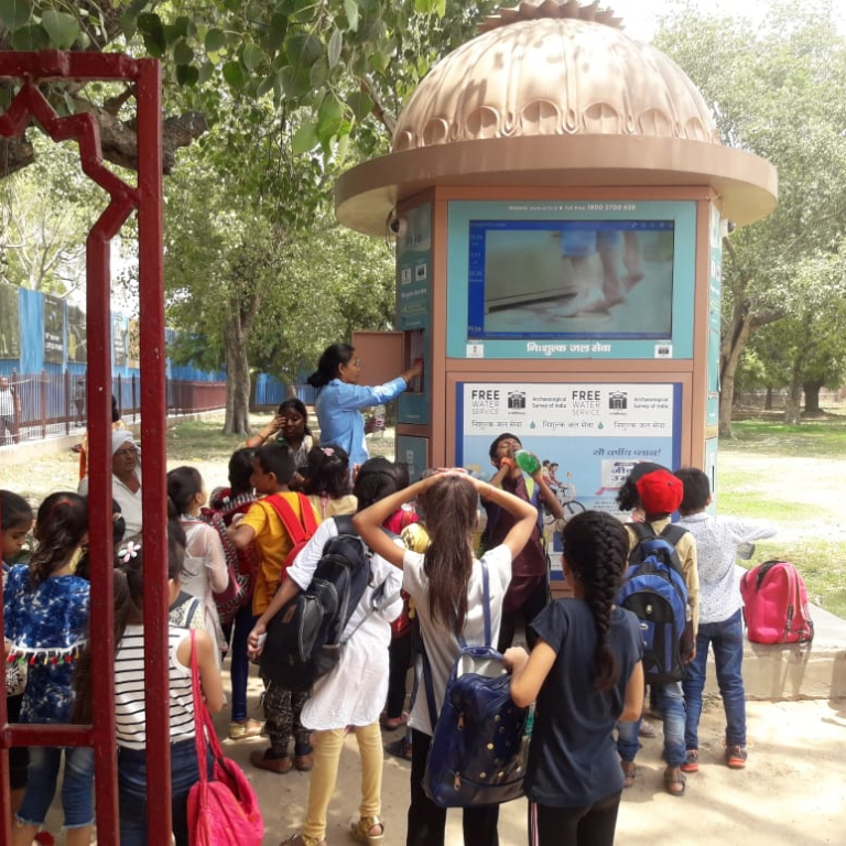 Free-Water-service at Humayun's Tomb Delhi